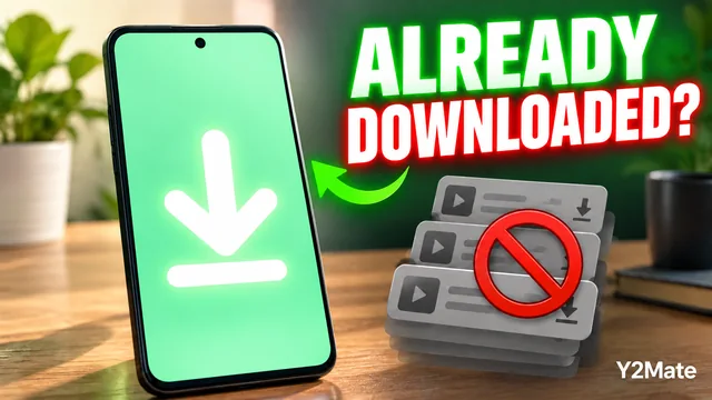 Phone beside download records illustrating browser transfer status